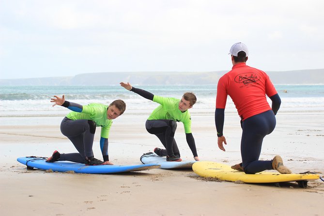 Private Two on One Surf Lesson in Newquay (2 students, 1 instructor) - Meeting Point and Accessibility in Newquay