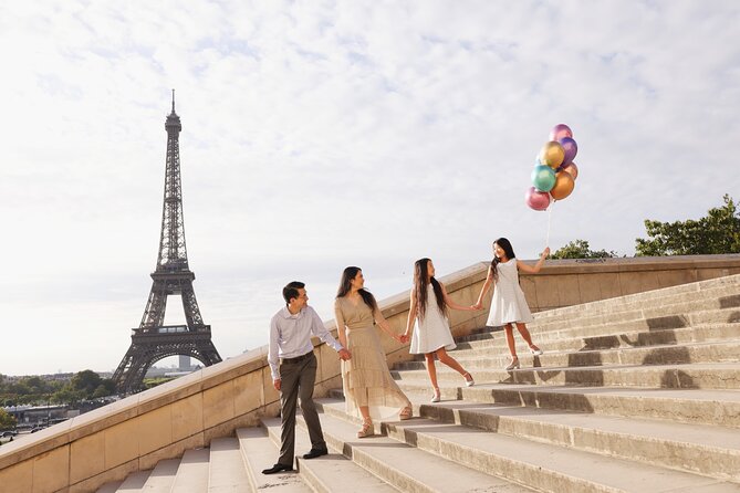 Private Vacation Photos in Paris - Key Points