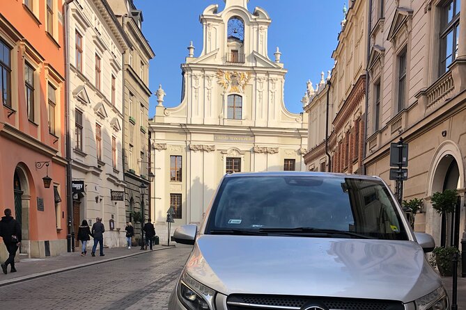 Private Van's Driver and Guide in Poland and Central Europe - Premium Transportation in a Mercedes Van Designed for Comfort