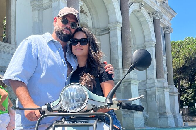Private Vespa Sidecar Tour with Hotel Pickup - Scenic Drive through Aventine Hill and the Orange Garden