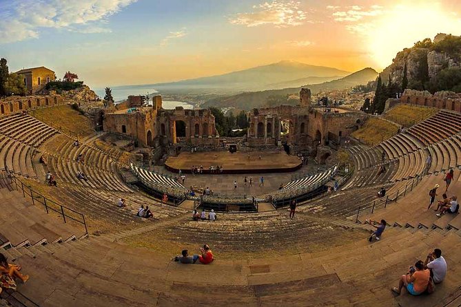 Private Villa Romana del Casale & Taormina Tour, from Palermo area & Cefalù - Explore Sicilian Ancient and Medieval Highlights in a Single Day