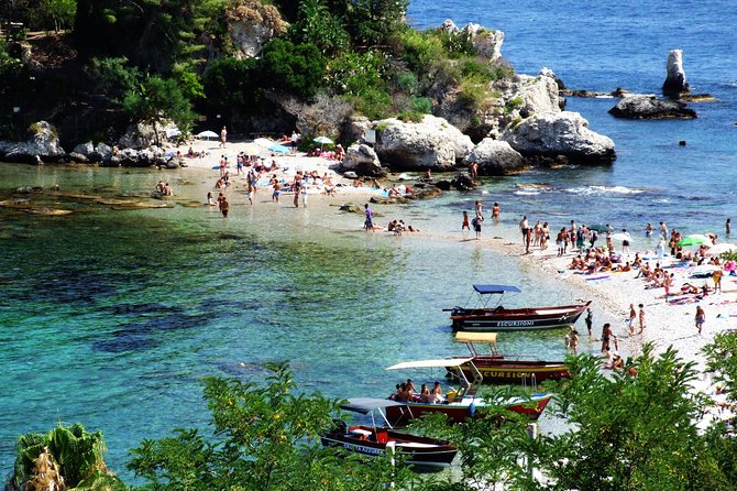 Private Villa Romana del Casale & Taormina Tour, from Palermo area & Cefalù - Free Time in Taormina’s Greek Theatre and Town