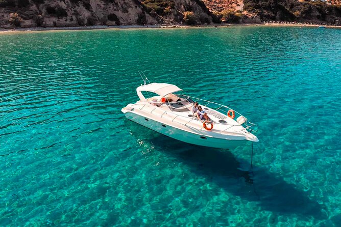 Private VIP Yacht 34" Excursion - Explore/Swim/Snorkel - Full day - Onboard Activities and Amenities