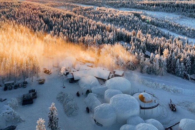 Private: Visit Snow Village Ice Exhibition - Exploring the Ice Art and Marine Theme