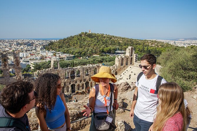 Private Walking Tour: The Acropolis & Athens City Tour - Viewing Athens from the Acropolis Rock