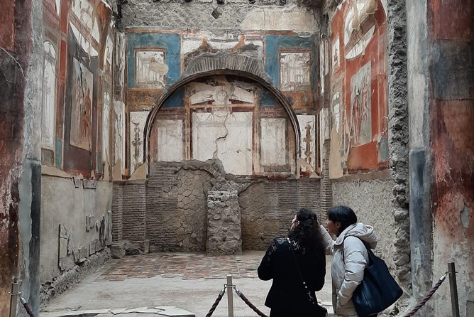 Private Walking Tour through the Historical City of Herculaneum - Visiting the Best-Preserved Houses and Artistic Highlights