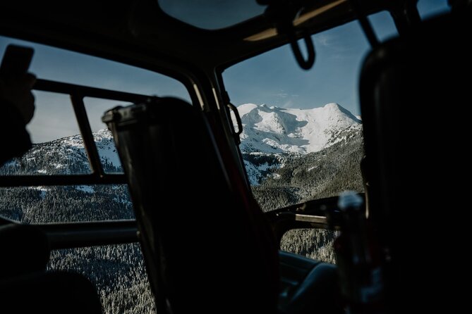 Private Whistler Helicopter Tour: Glaciers and Black Tusk - Flexibility and Safety: Cancellation Policy and Weather Considerations