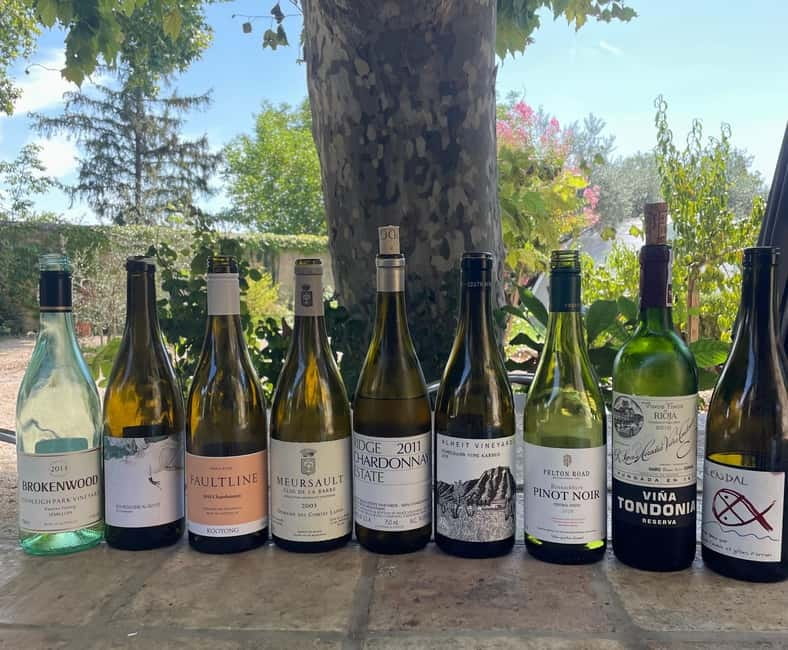 Private Wine Tasting at Your Holiday Rental - What Wines Will Be Tasted?