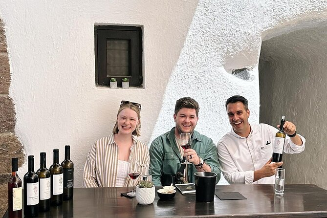 Private Wine Tasting-Wine Museum- Snacks: 2, 3 or 4 Wineries - The Expertise of Guide Stratos and His Engaging Style