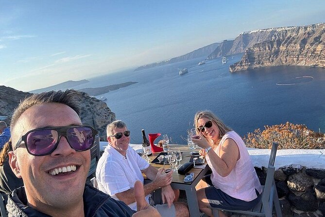 Private Wine Tasting-Wine Museum- Snacks: 2, 3 or 4 Wineries - Unbeatable Views at Venetsanos Winery