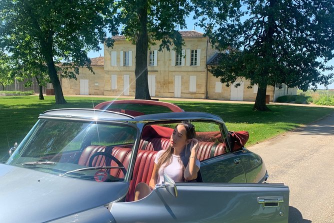 Private wine trip to Saint-Emilion aboard vintage French presidential car - The Pomerol and Saint-Emilion Wine Connection