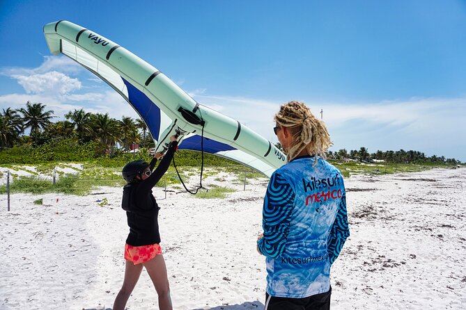 Private Wing Foil lesson in Cacun from Isla Blanca - Key Points