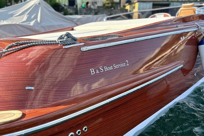 Private wooden boat tour on Lake Como - Stops at Iconic Villages and Scenic Landmarks