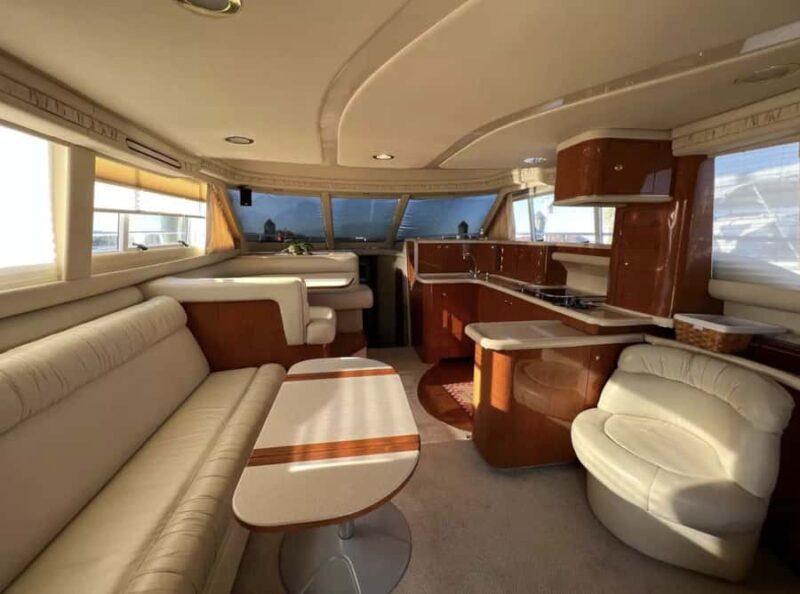 Private Yacht cruise, Biscayne Bay, Miami Beach. 52Ft - Luxury Amenities and Comfort Onboard