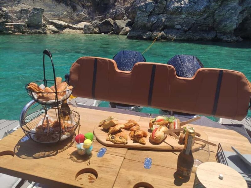 Private Yacht Day Cruise in Corfu's Northeast Coast - Food, Drinks, and Onboard Relaxation