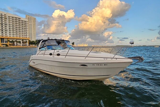 Private Yacht Rental 37 in Miami for 12 People - The Exact Location and Meeting Arrangements in Miami