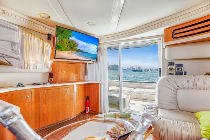 Private Yacht Rental 55 ft + 2 Jet Ski Rides | Miami Boat Tour - Jet Ski Experience: Excitement on the Water