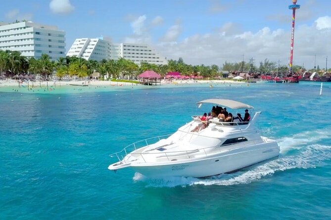 Private Yacht Rental Sea Ray 46ft Cancun 23P3 - Food, Drinks, and Celebrations on Board