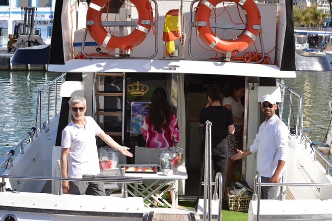 Private Yacht Sailing along the Marbella Coast - The Service Experience from Marbella Renting Boat