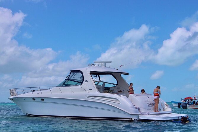 Private Yacht SEARAY SUNDANCER 60ft up to 20 pax 23P1 - Snorkeling and Beach Anchoring in Isla Mujeres