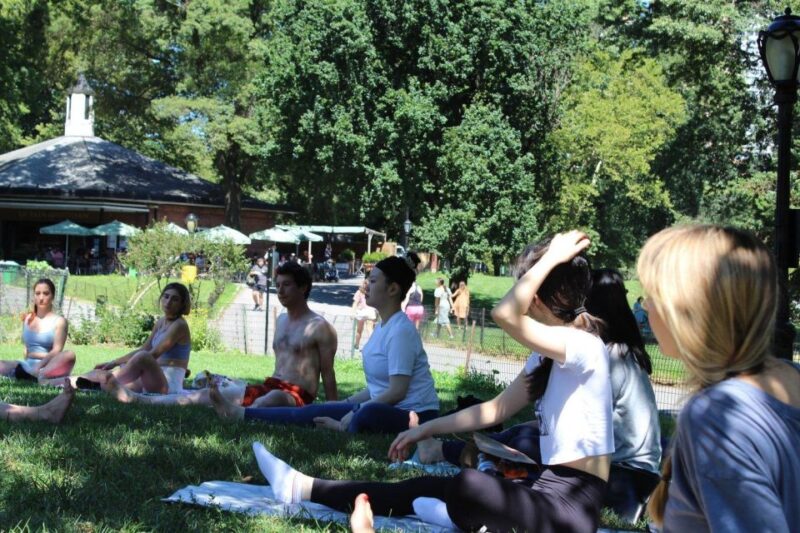 Private Yoga Class in Central Park - An Intimate Yoga Experience in Central Park for Up to Five People