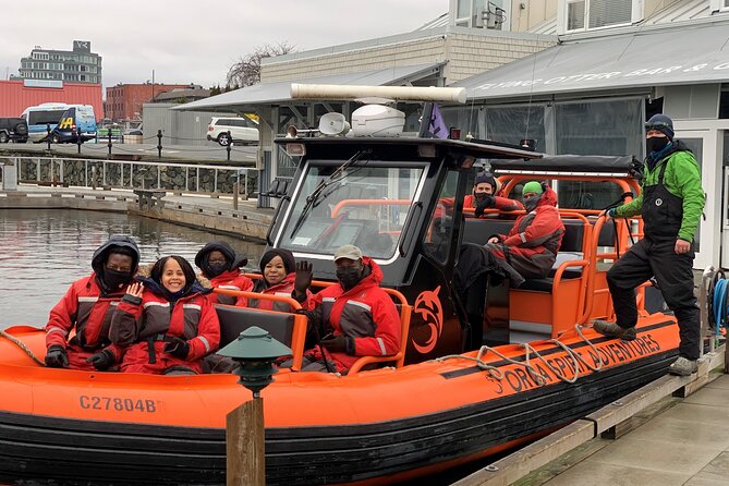 Private Zodiac Whale Watching Tour from Victoria - The Power and Excitement of the Zodiac Vessel