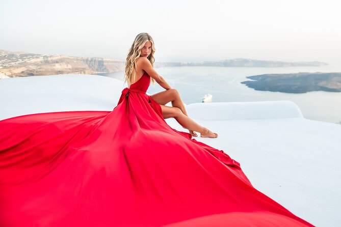 Professional Flying Dress Photoshoot In Santorini - Value and Suitability