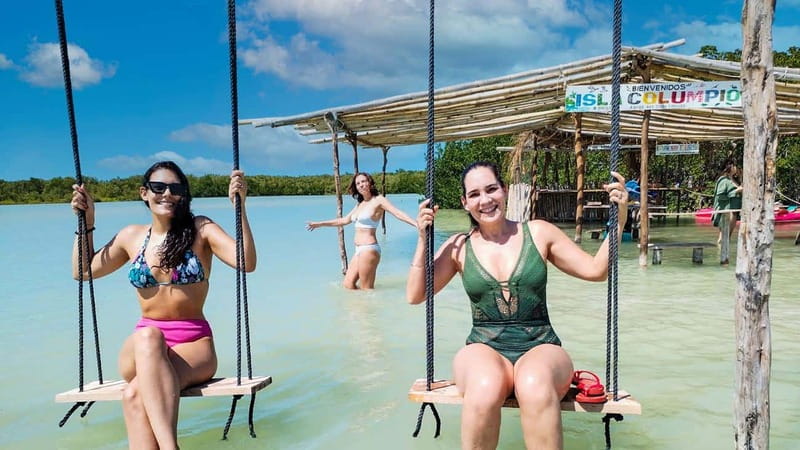 Progreso: Isla Columpios and Pig Beach Club Day Pass - Key Points