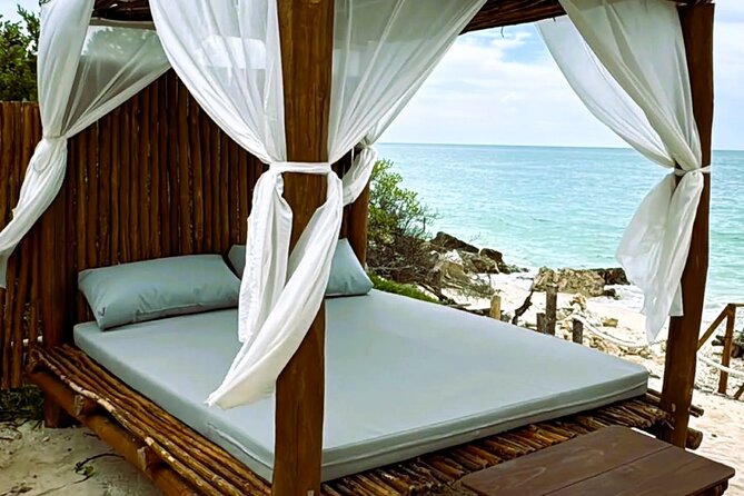 Progress Cocoloba V.I.P open bar and food included Beach club - Enjoy a Luxurious Beach Day at Cocoloba V.I.P. Beach Club in Progreso