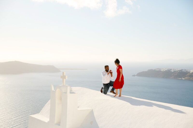 Proposal Photographer in Santorini - Exploring Iconic Santorini Locations for Your Photoshoot