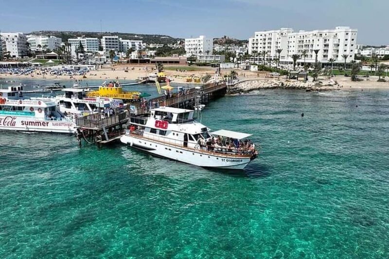Protaras: Adults Presidents Cruise with Slide, BBQ & 1 Drink - Turtle Spotting and Additional Swimming Stops