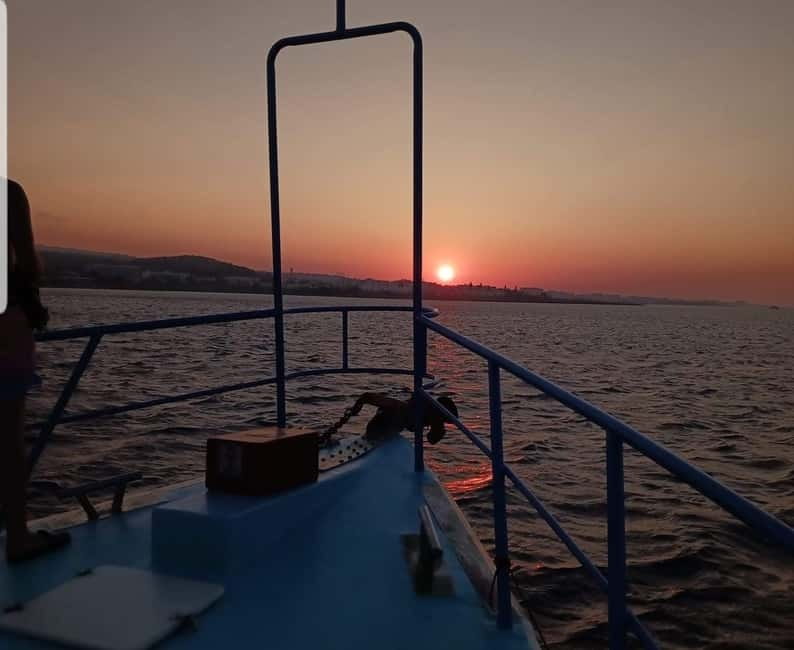 Protaras Blue Lagoon Sunset Tour with Pizza & Champagne - Key Points