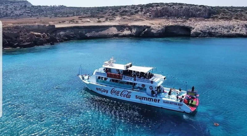 Protaras Blue Lagoon Sunset Tour with Pizza & Champagne - Food and Drinks on Board