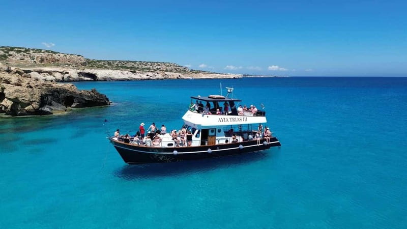 Protaras: Luxury Blue Lagoon Cruise / 3H, 2 Swim Stops - Discover the Luxury Blue Lagoon Cruise in Protaras