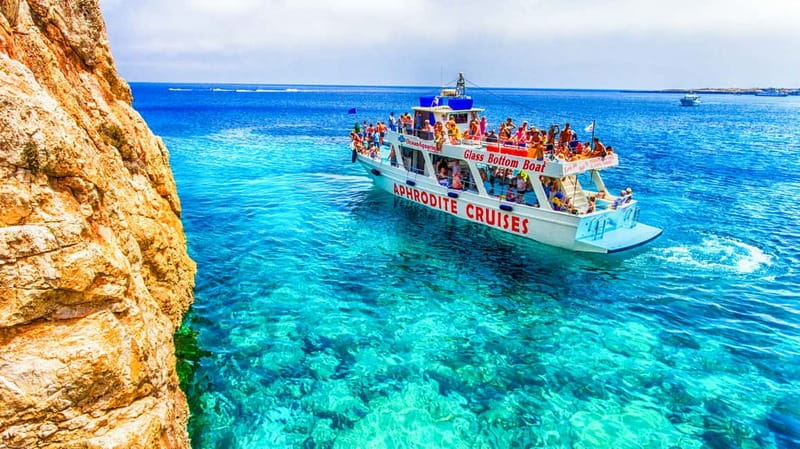 Protaras: Turtle Cove & Blue Lagoon Cruise - Visiting the Iconic Sea Caves of Cape Greco