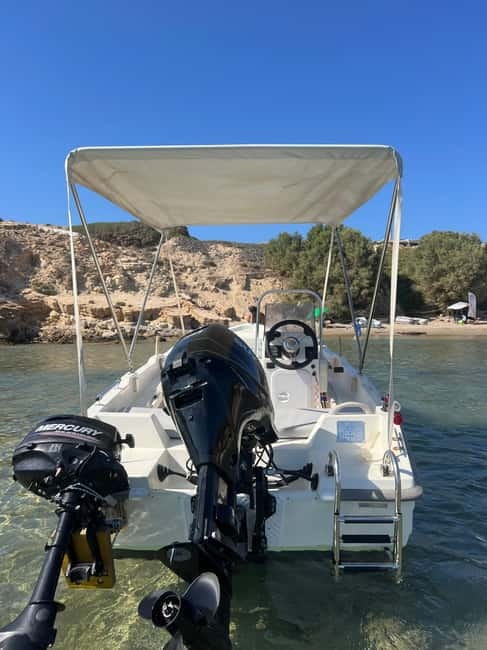 Provatas : Boat rental to Kleftiko - Practicalities for Your Milos Boat Trip