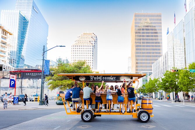 Public Pedal Pub Tour in Austin - Stops Include Iconic Austin Sights and Popular Districts