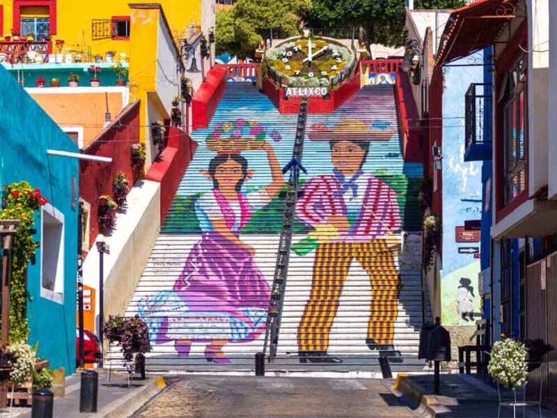 Puebla: Magical Atlixco, Volcano, Unique Garden & Plant Maze - The Glass Viewpoint: Feeling Like Youre Floating