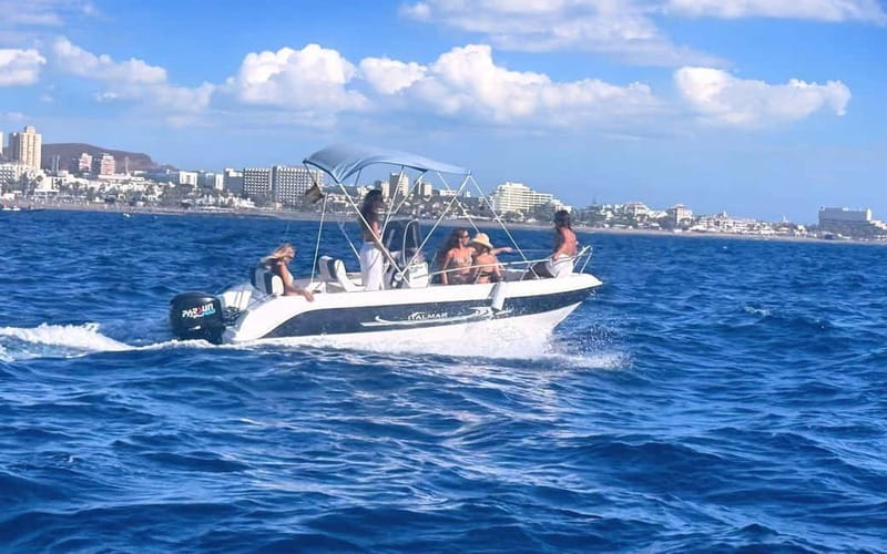 Puerto Colon: License-Free Self-Drive Boat in Tenerife - Key Points