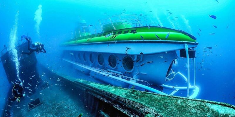 Puerto de la Cruz: Submarine Trip and Beach Stop in Tenerife - Inside the Yellow Submarine "Sub Fun Cinco"