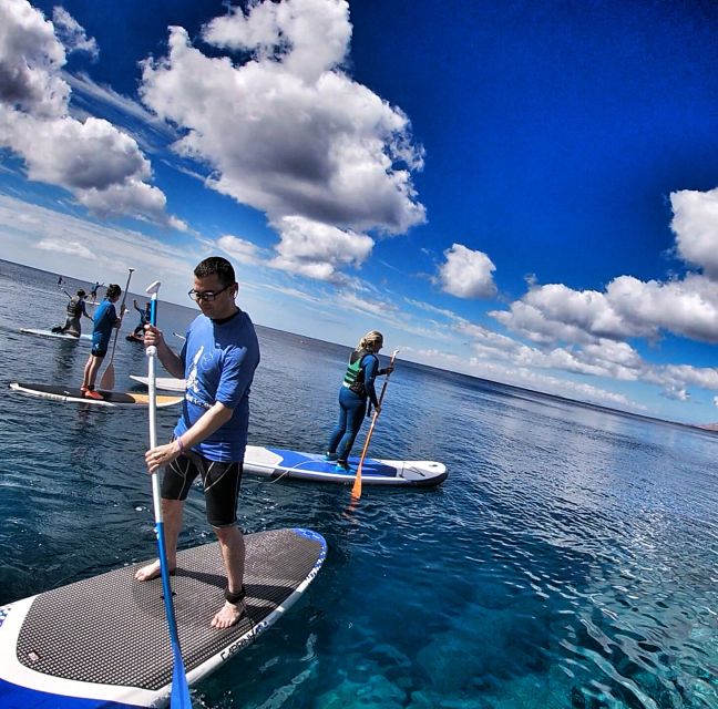 Puerto del Carmen: Stand Up Paddleboarding Class - Enjoy a Scenic Paddle and Marine Life Spotting