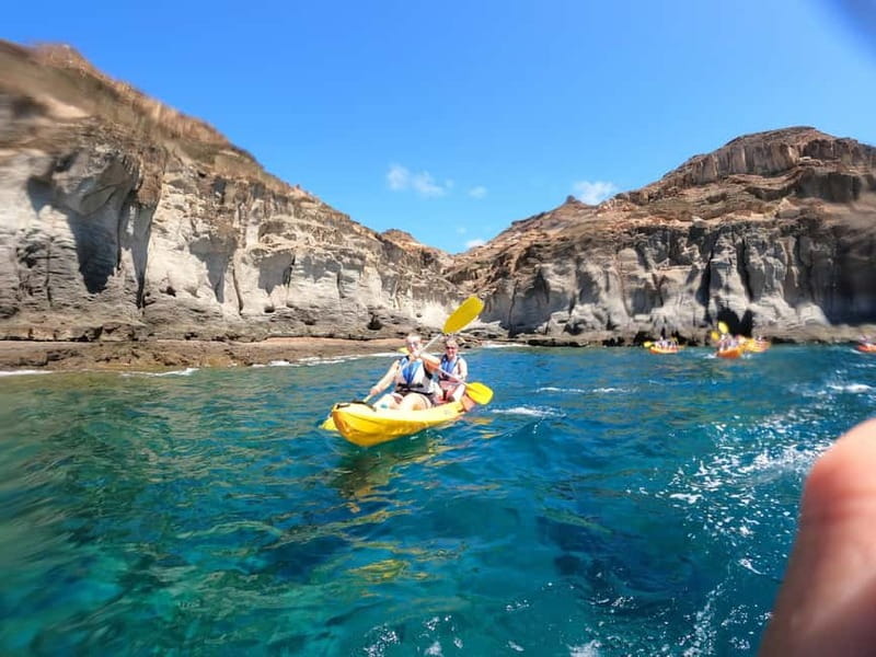 Puerto Mogán: Guided Adventure Kayak Tour in Caves & Snorkel - Equipment and Additional Inclusions