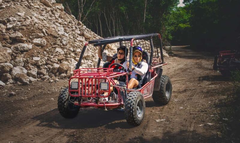 Puerto Morelos: Double adventure in buggy and ATV with zip lines and two cenotes - Puerto Morelos: Double adventure in buggy and ATV with zip lines and two cenotes