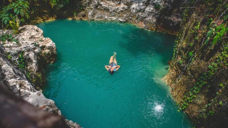 Puerto Morelos: Double adventure in buggy and ATV with zip lines and two cenotes - Swimming in Two Crystal-Clear Cenotes