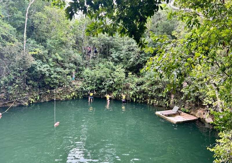 Puerto Morelos: Jungle ATV Adventure, Ziplines and Cenote - Ziplining Over the Canopy for Stunning Views