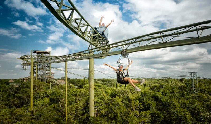 Puerto Morelos: Selvatica Park All-Inclusive Adventure Pass - The Unique Features: Bungee Swing and Off-Road ATV Rides