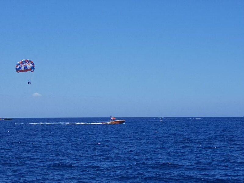 Puerto Rico de Gran Canaria : Parasailing - How to Find the Meeting Point Near Grill Costa Mar