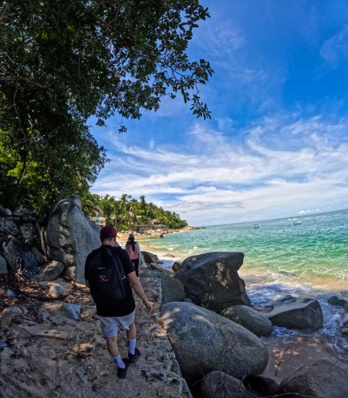 Puerto Vallarta: Coastal Hiking along Magical Beaches - Scenic Water Taxi and Return Journey