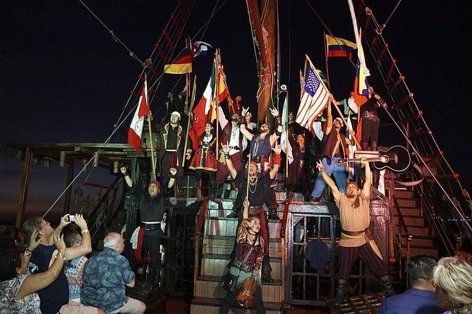 Puerto Vallarta Dinner Under the Sea and Pirate Show - Setting out on a Pirate-Themed Night on a 700-Ton Galleon