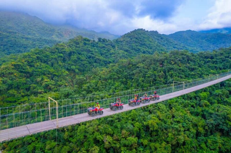 Puerto Vallarta: El Salto Waterfall & Jorullo Bridge Tour - Visiting the Scenic Canopy River Base for Mountain Activities